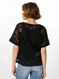 Damenshirt Lochmuster
