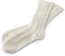 Damen-Socke gerippt