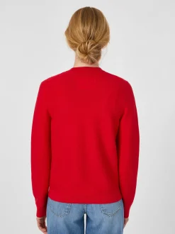 Damen-Strickcardigan Baumwolle