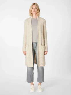 Damen-Strickjacke lang