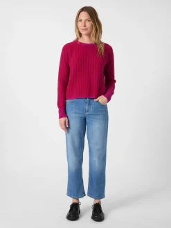 Damen-Strickpullover Kaschmir