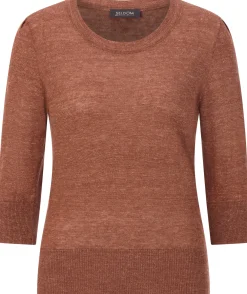 Damen-Strickshirt Dreiviertelarm