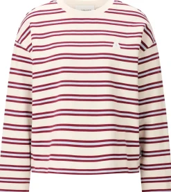 Damen-Sweatshirt gestreift