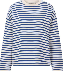 Damen-Sweatshirt gestreift