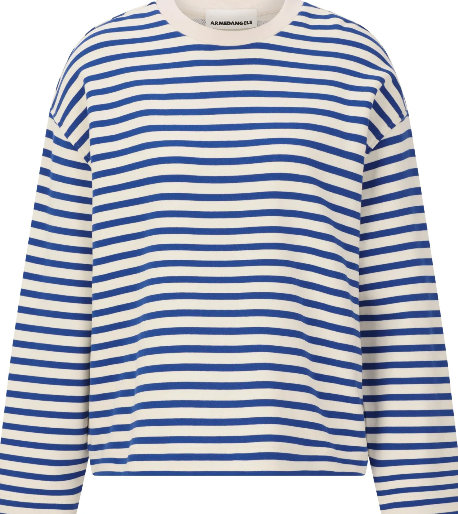 Damen-Sweatshirt gestreift