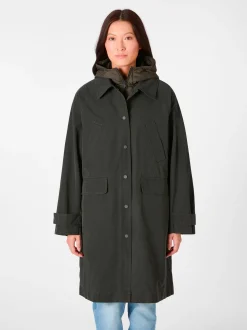 Damen-Trenchcoat 2in1 mit Weste