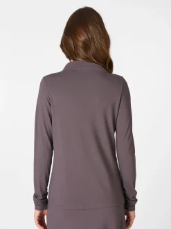 Damen-Viskoseshirt Piqué