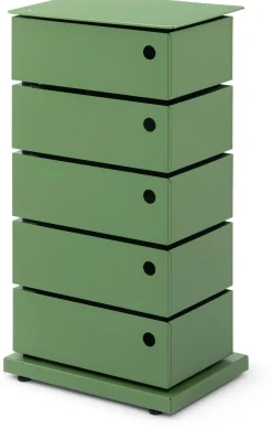 Drehladen-Container Stahlblech 5-fach