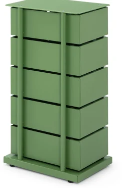 Drehladen-Container Stahlblech 5-fach