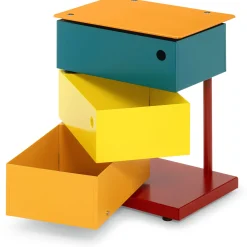 Drehladen-Container Stahlblech 3-fach Polychrom Bruno