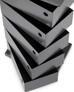 Drehladen-Container Stahlblech 5-fach anthrazit
