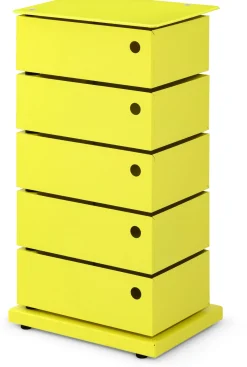 Drehladen-Container Stahlblech 5-fach