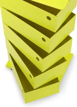 Drehladen-Container Stahlblech 5-fach