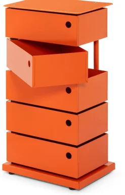 Drehladen-Container Stahlblech 5-fach