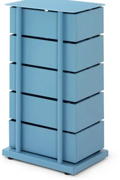 Drehladen-Container Stahlblech 5-fach