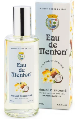 Eau de Menton Monoï Citronné