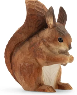 Eichhörnchen Lindenholz handgeschnitzt
