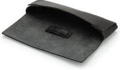 Etui Sattlerleder, schwarz