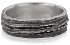 Fingerring Eichenrinde