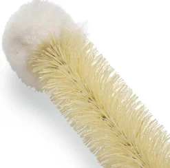 Flaschenbürste mit Wollschopf