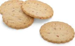 Französische Sablés mit Himbeere