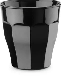 Französisches Kaffeeglas schwarz