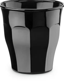 Französisches Kaffeeglas schwarz