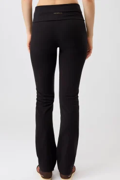 Freizeit-Leggings mit Rollbund