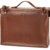 Gepäckträgertasche Rindleder
