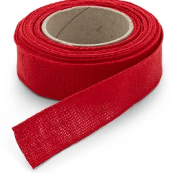 Geschenkband Leinen durchgefärbt
