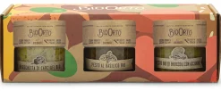 Geschenkset Bio-Pestos und Bio-Aufstrich