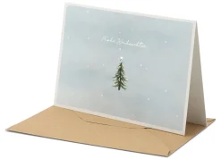 Grußkarte Recycling Papier