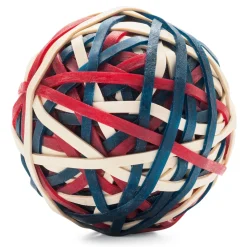 Gummiringe-Ball