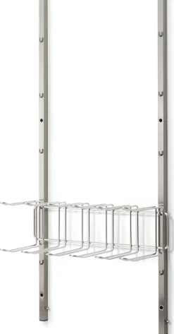 Hakenleiste zu Regalsystem Inox