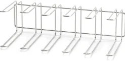 Hakenleiste zu Regalsystem Inox