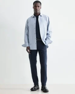 Herrenhemd Chambray