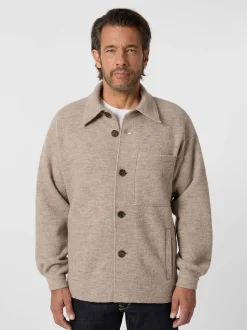 Herren-Hemdjacke Wollwirk