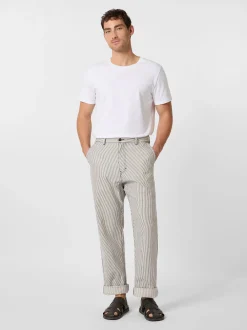 Herrenhose gestreift