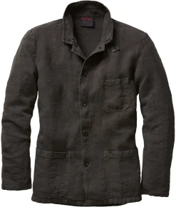 Herrenjacke Leinen