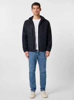 Herren-Kapuzenjacke Leinen