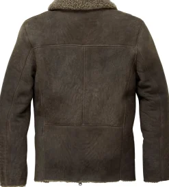 Herren-Lammfelljacke