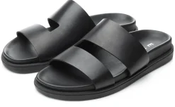 Herren-Lederpantolette