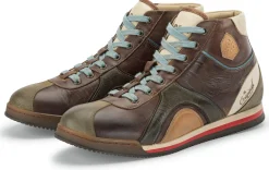 Herren-Ledersneaker Scudo hoch
