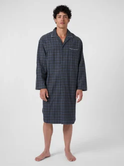 Herren-Nachthemd Flanell