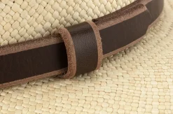 Herren-Panamahut mit Lederband