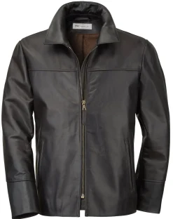 Herren-Pferdelederjacke Pull-up