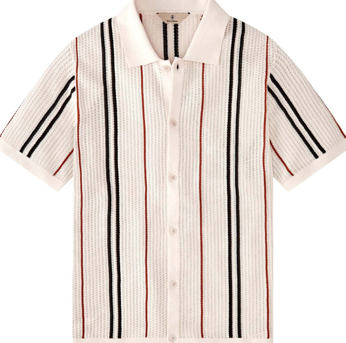 Herren-Poloshirt Knopfleiste