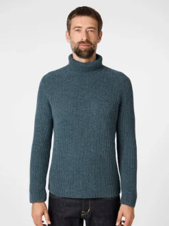 Herrenpullover Melangegarn