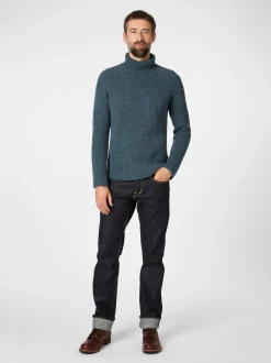 Herrenpullover Melangegarn