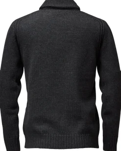 Herrenpullover Schalkragen